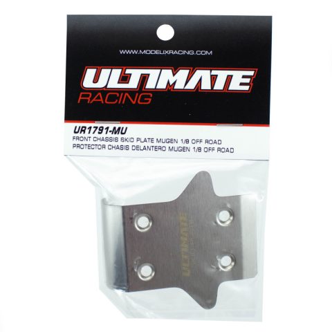 Ultimate Front Chassis Skid Plate Mugen 1:8 off-road - Afbeelding 2