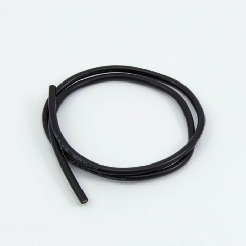 Ultimate 14AWG black silicone wire (50cm)